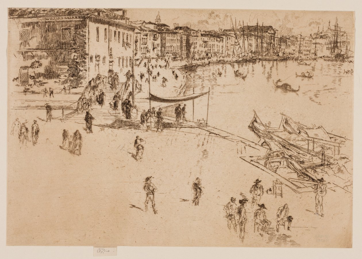 Riva, nº 2 de James Abbott McNeill Whistler