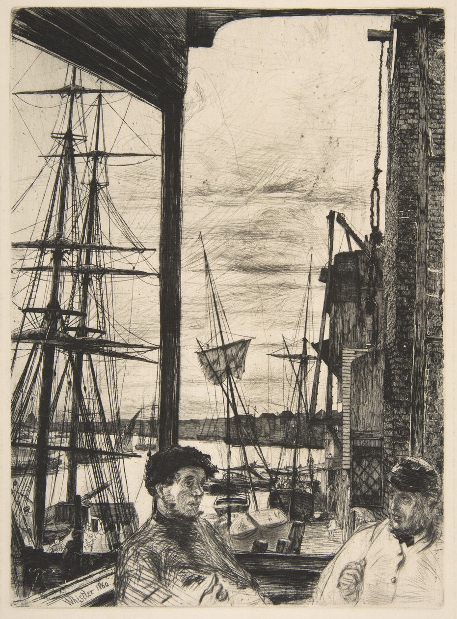 Rotherhithe (Wapping) de James McNeill Whistler