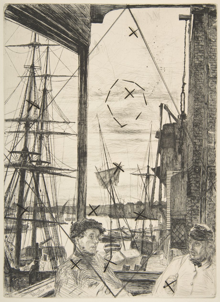 Rotherhithe (Wapping) de James McNeill Whistler