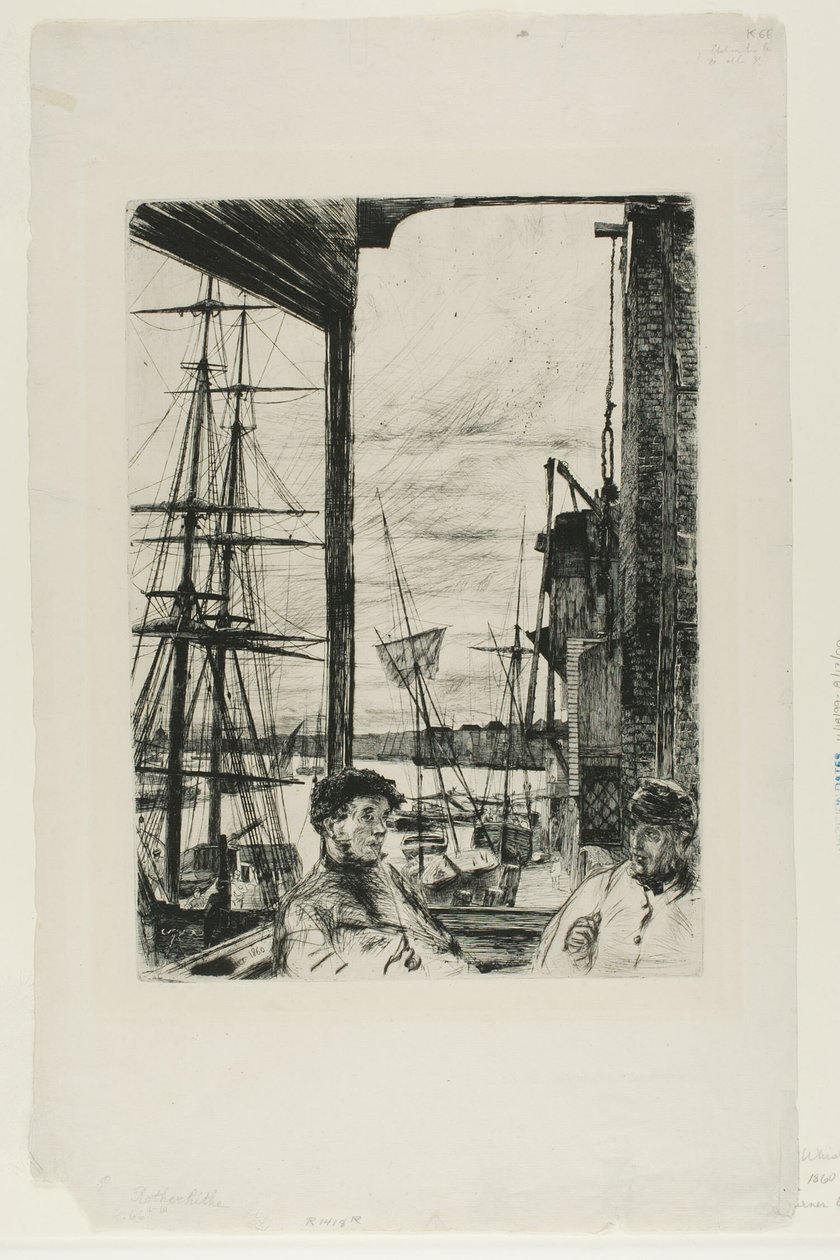 Rotherhithe de James Abbott McNeill Whistler