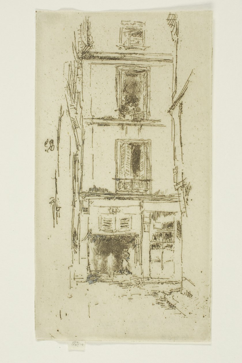 Rue des Bons Enfants, Passeios de James Abbott McNeill Whistler