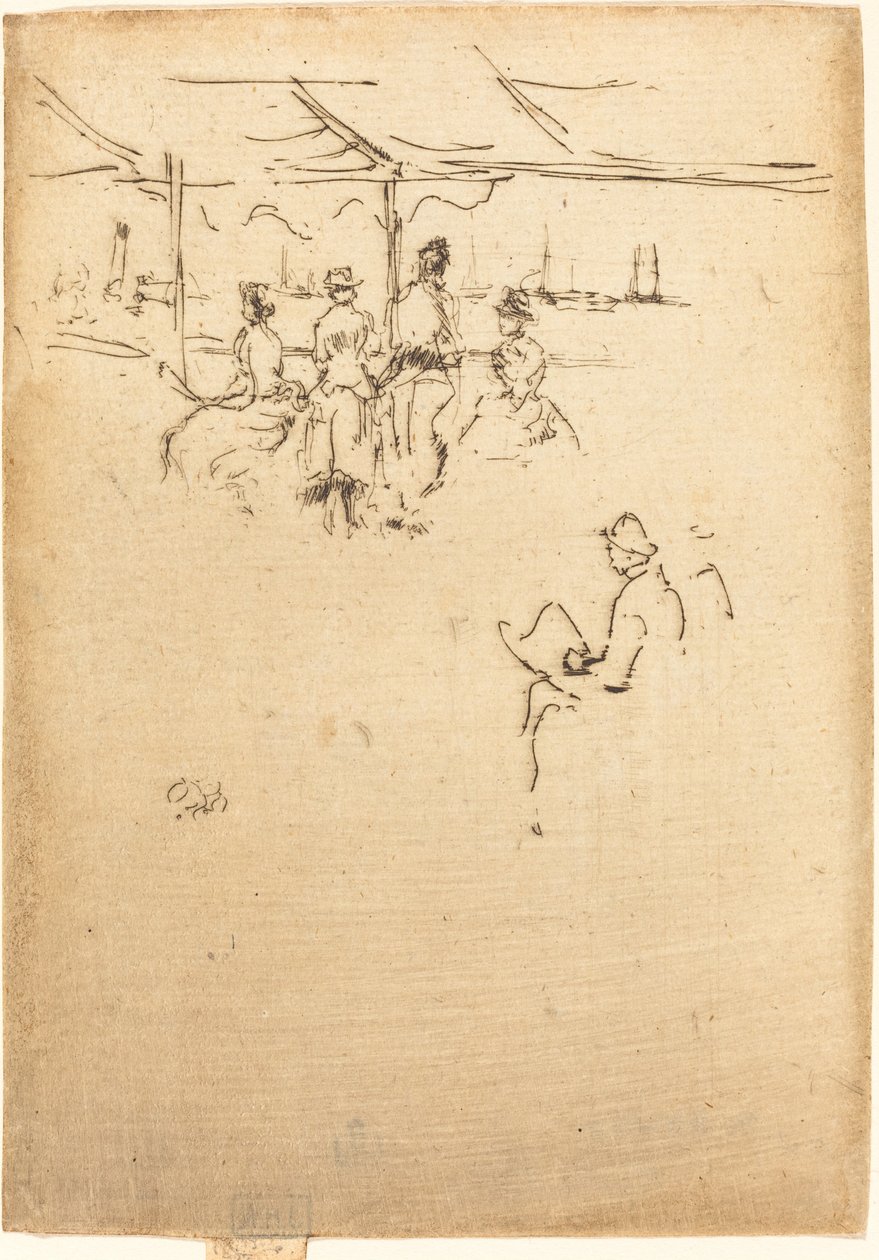 Cais de Ryde de James Abbott McNeill Whistler