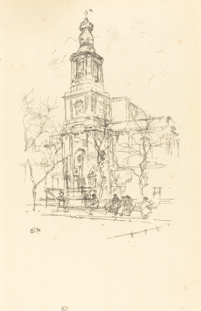 Santa Ana, Soho de James Abbott McNeill Whistler