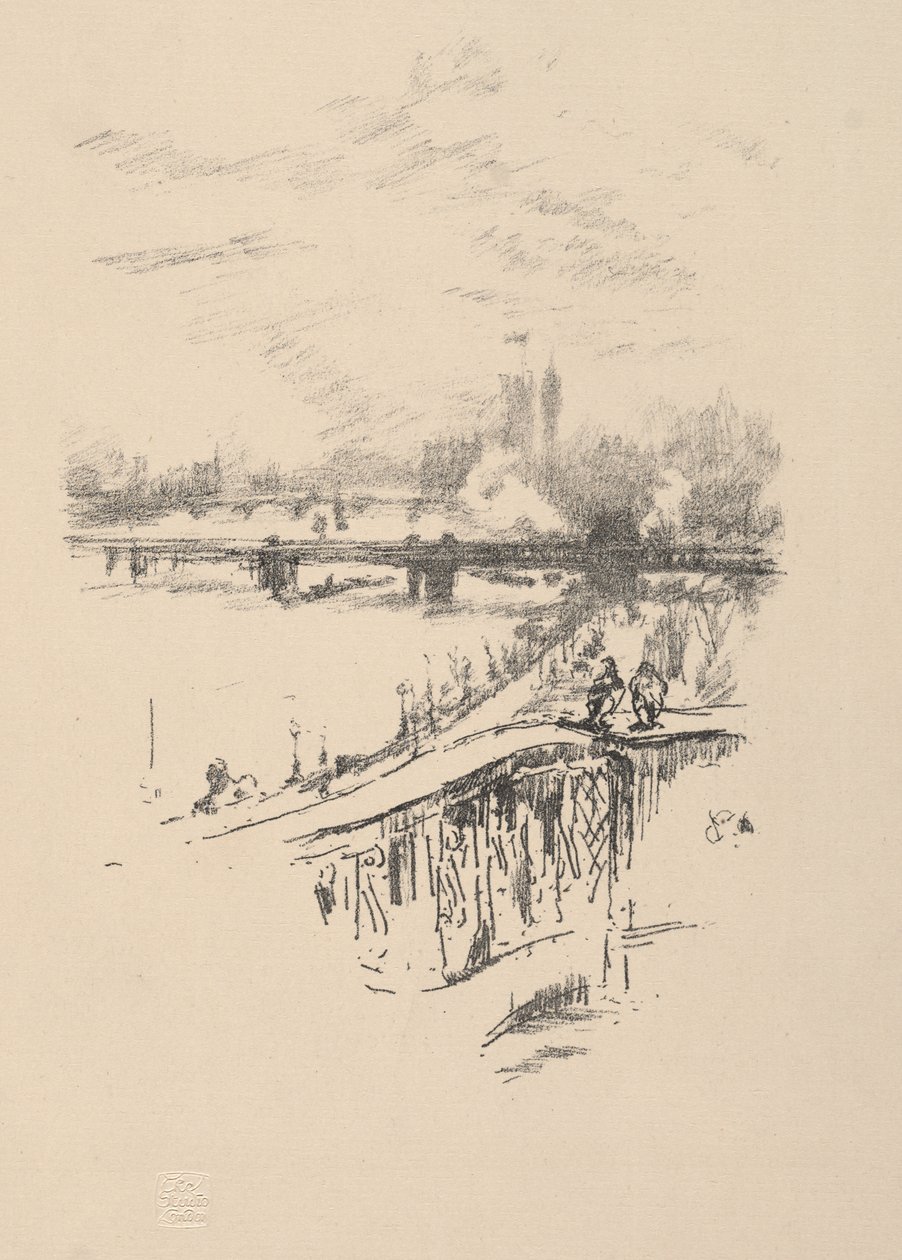 Pombos de Savoy de James McNeill Whistler