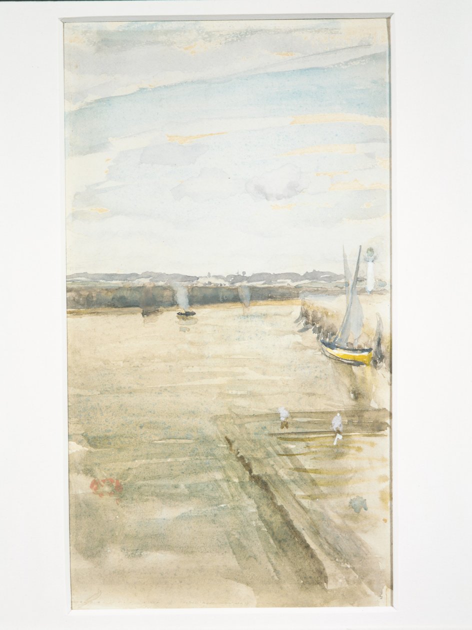 Cena no Mersey de James McNeill Whistler