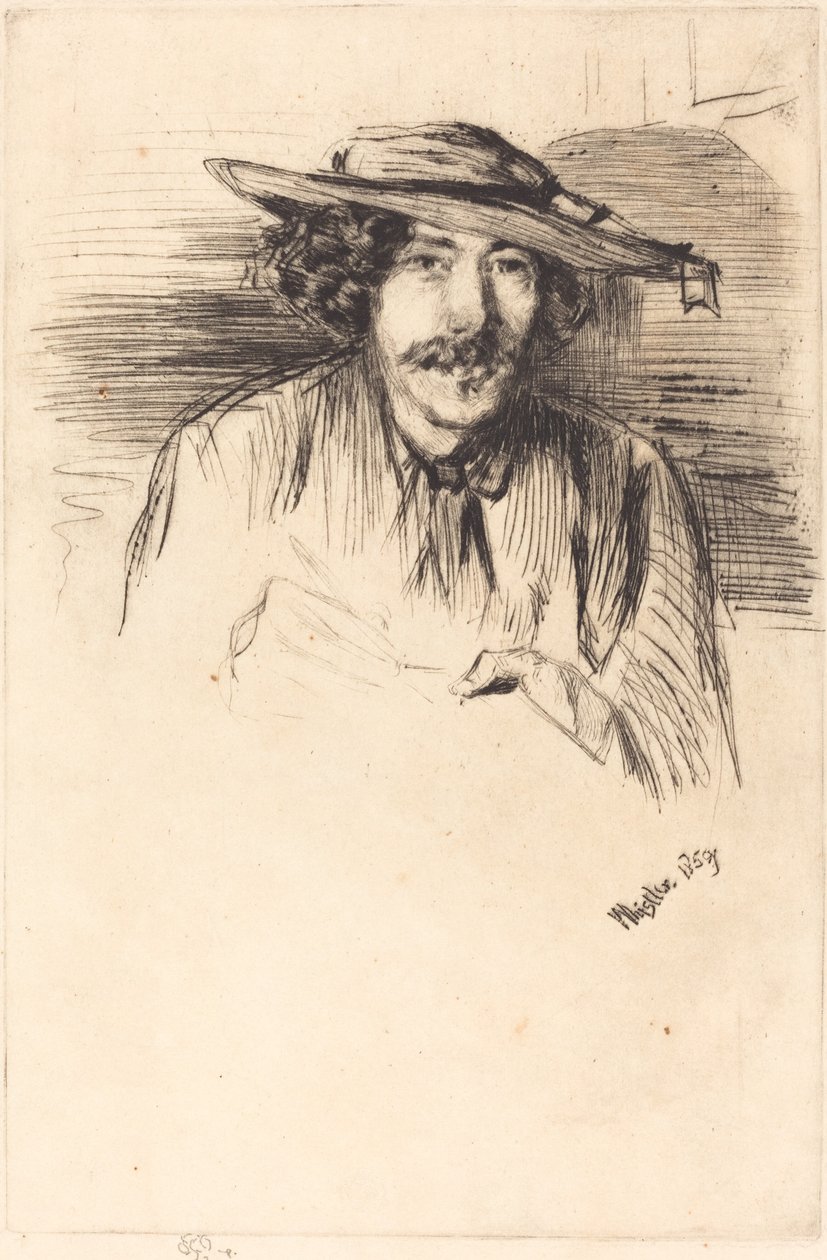 Self-Portrait de James Abbott McNeill Whistler