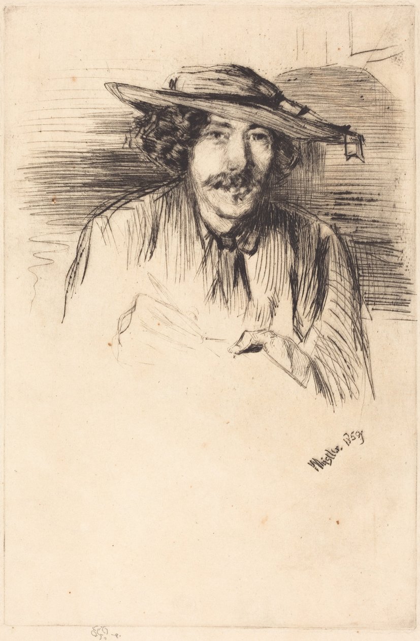 Autorretrato de James McNeill Whistler