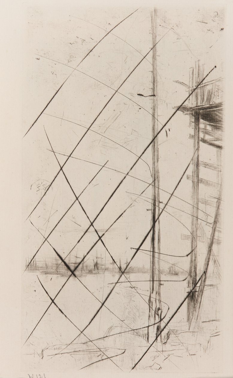Estaleiro do estaleiro, Liverpool de James Abbott McNeill Whistler