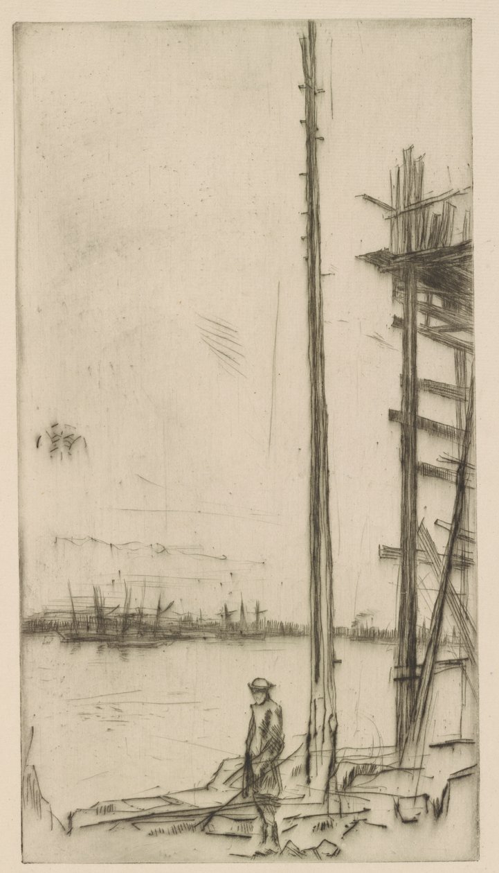 Estaleiro do estaleiro, Liverpool de James Abbott McNeill Whistler