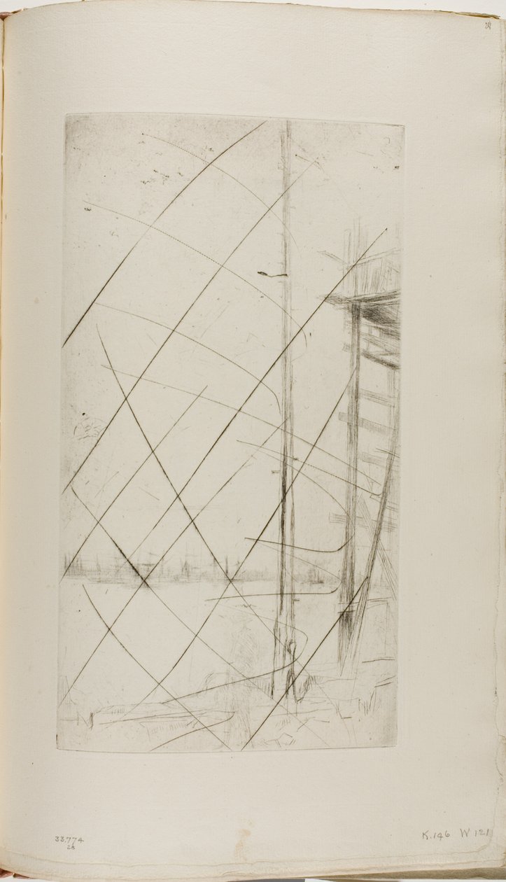 Estaleiro de construção naval, Liverpool de James McNeill Whistler