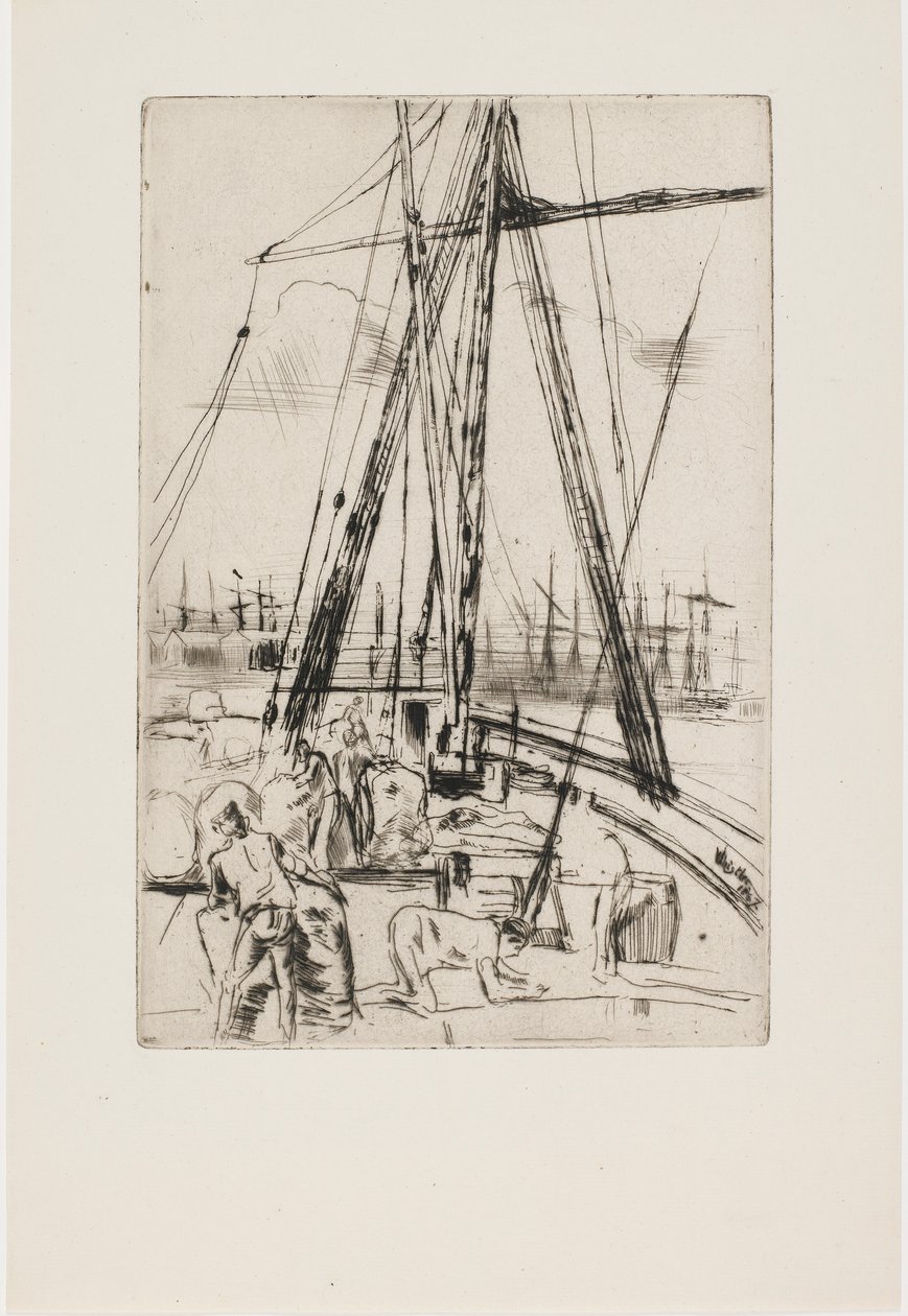 Envio em Liverpool de James Abbott McNeill Whistler