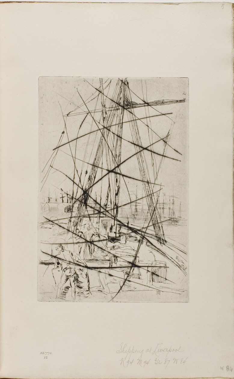Envio em Liverpool de James Abbott McNeill Whistler