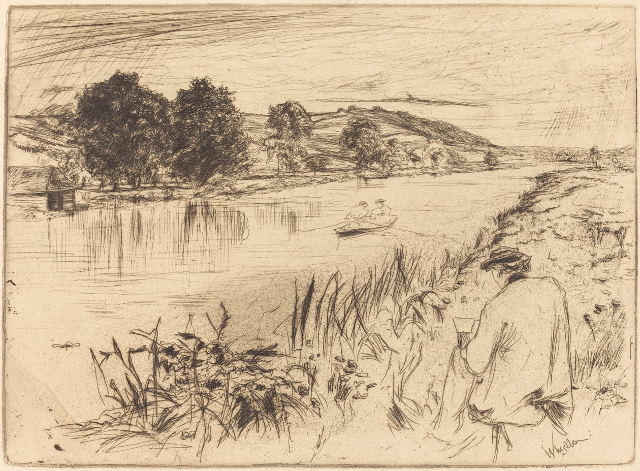 Esboçar, No.I de James Abbott McNeill Whistler