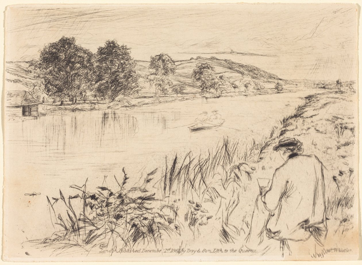 Esboço, n.º 1 de James McNeill Whistler
