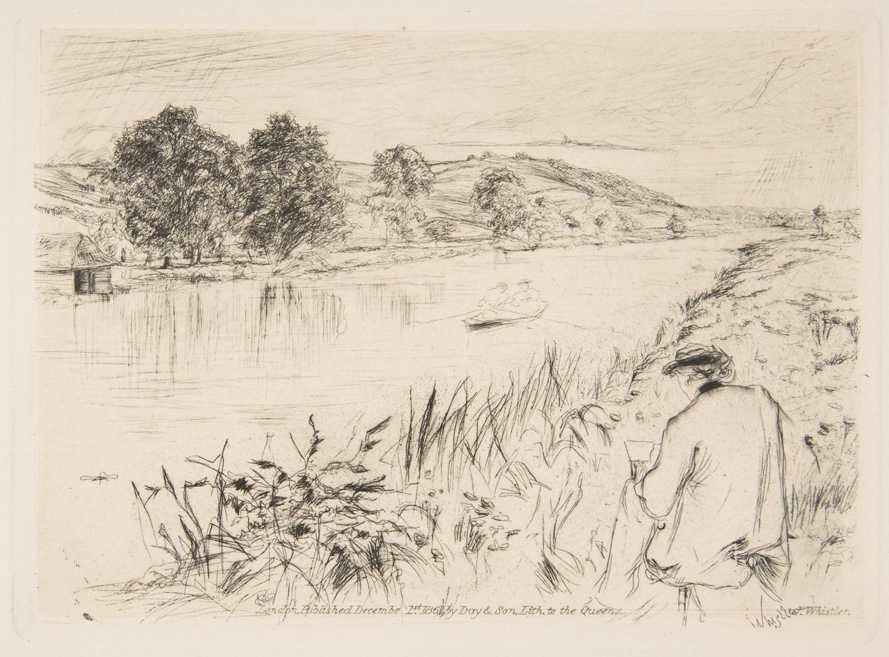 Esboço, n.º 1 de James McNeill Whistler