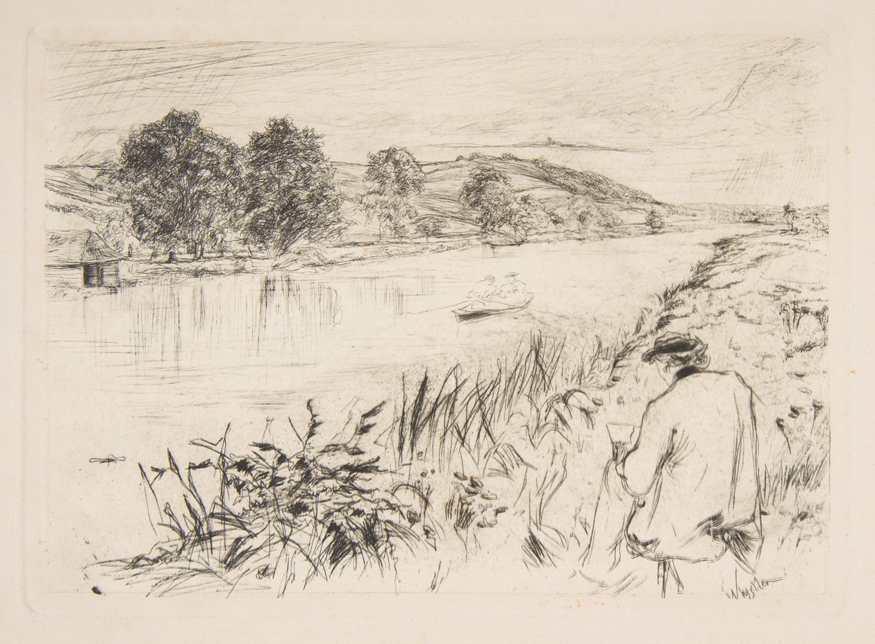 Esboço n.º 1 de James McNeill Whistler