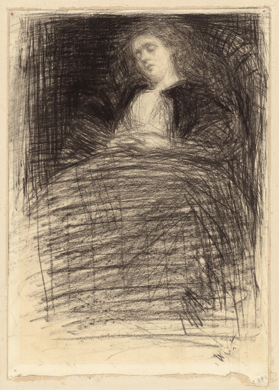 Mulher Adormecida de James Abbott McNeill Whistler