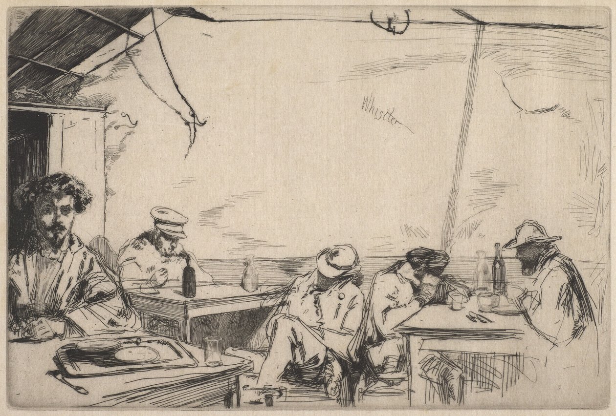 Sopa de três soldos de James McNeill Whistler