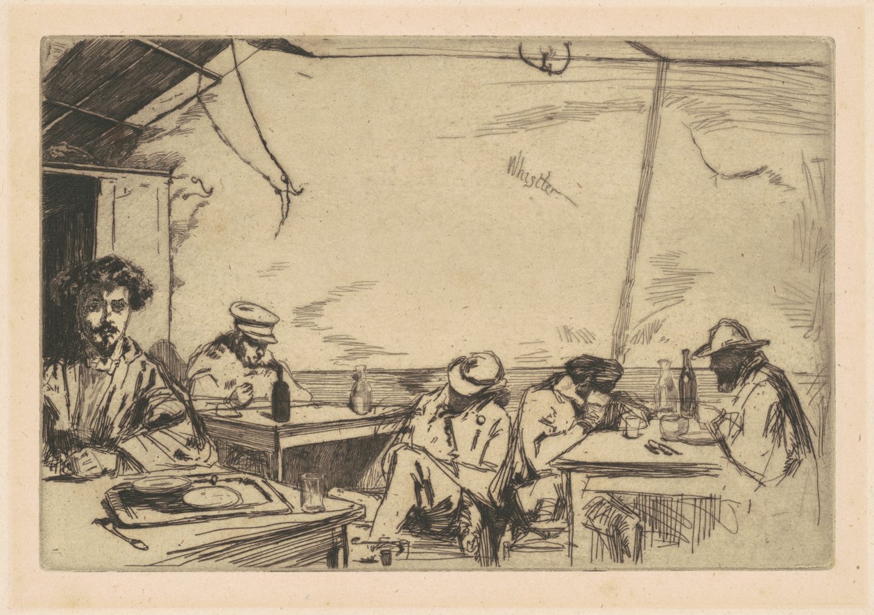 Sopa por três soldos de James McNeill Whistler