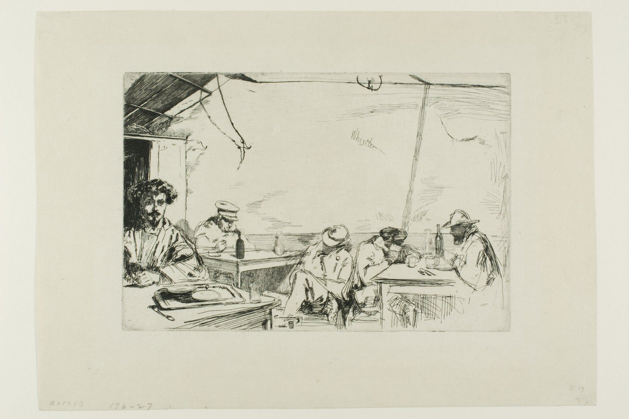 Sopa por três sous (sopa por três sous) de James McNeill Whistler
