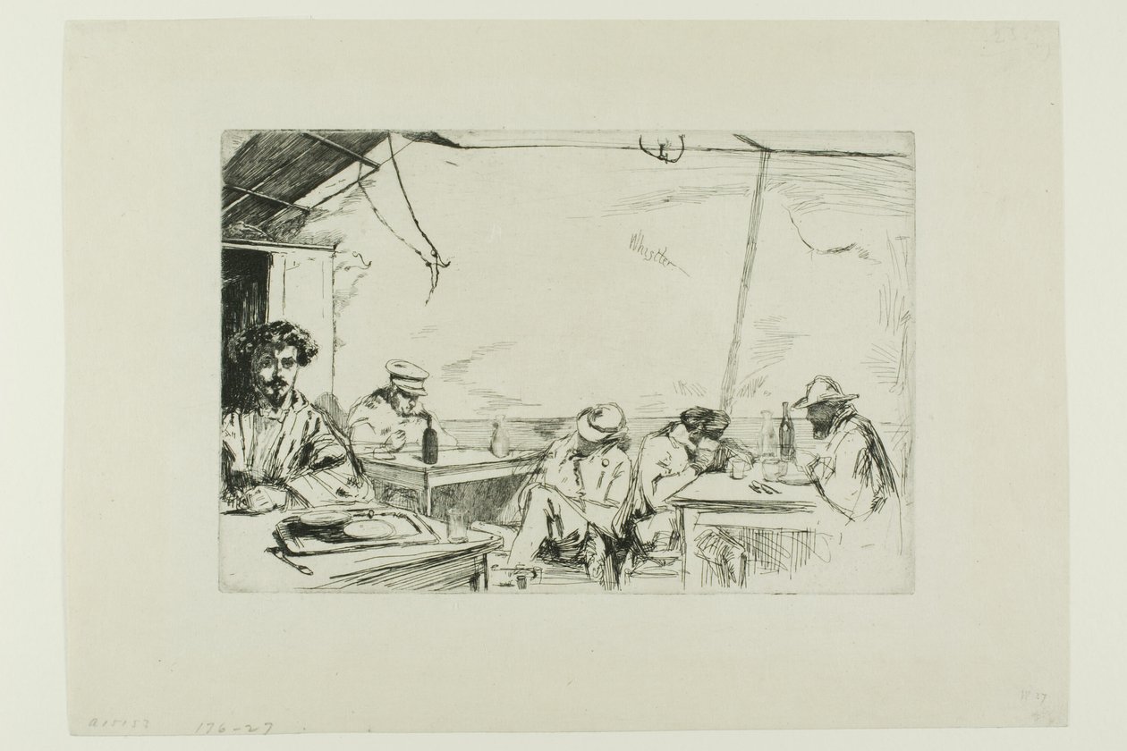 Sopa por três sous (sopa por três sous) de James Abbott McNeill Whistler