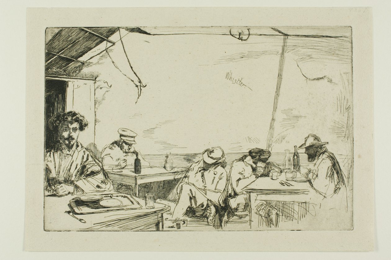 Sopa por três sous (sopa por três sous) de James Abbott McNeill Whistler