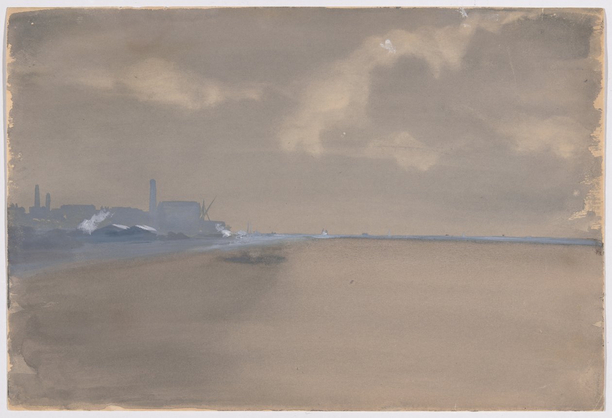Água de Southampton de James Abbott McNeill Whistler
