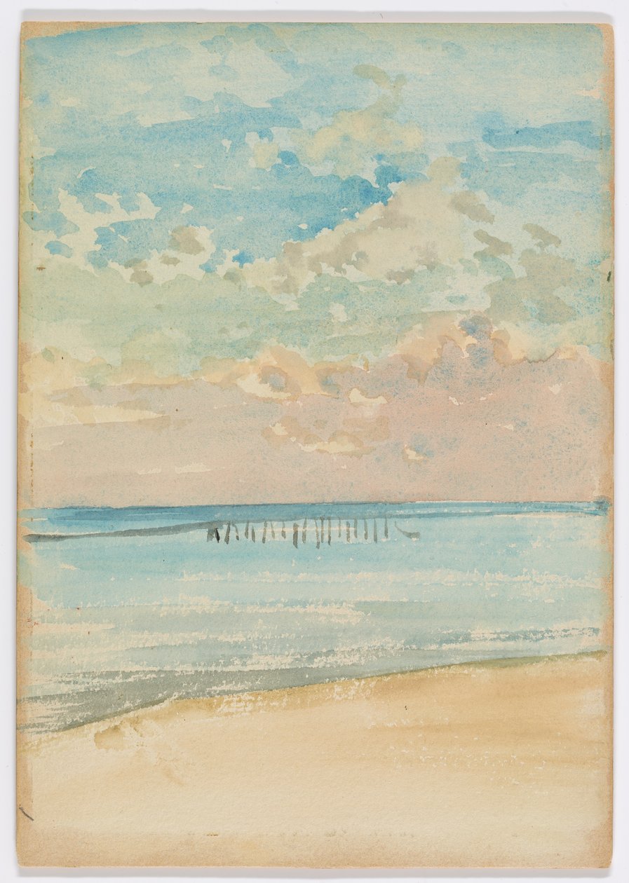 Southend–Pôr do sol de James Abbott McNeill Whistler
