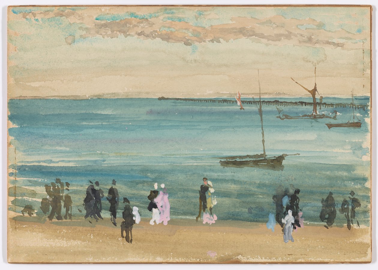 Cais de Southend de James Abbott McNeill Whistler