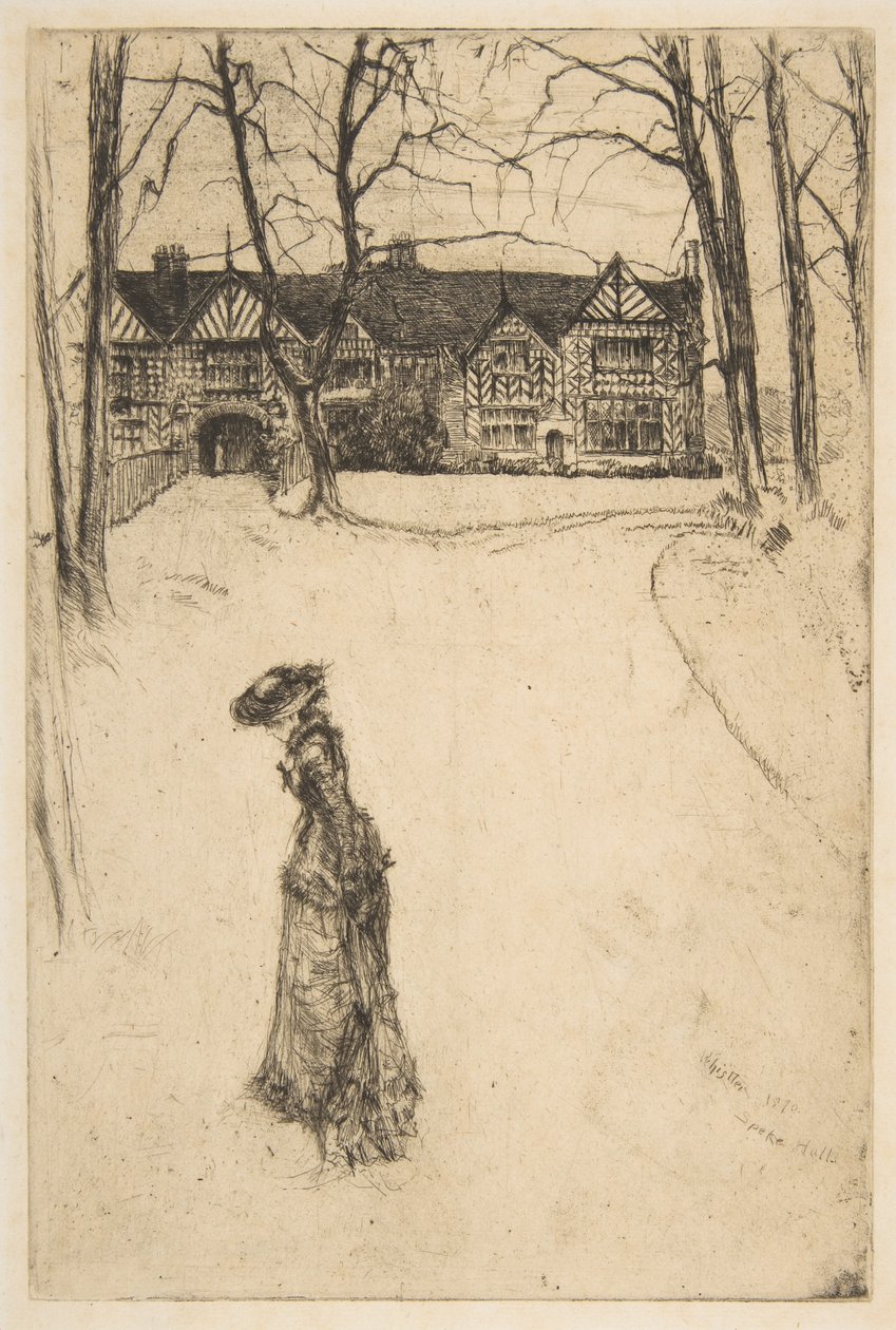 Speke Hall, n.º 1 de James McNeill Whistler
