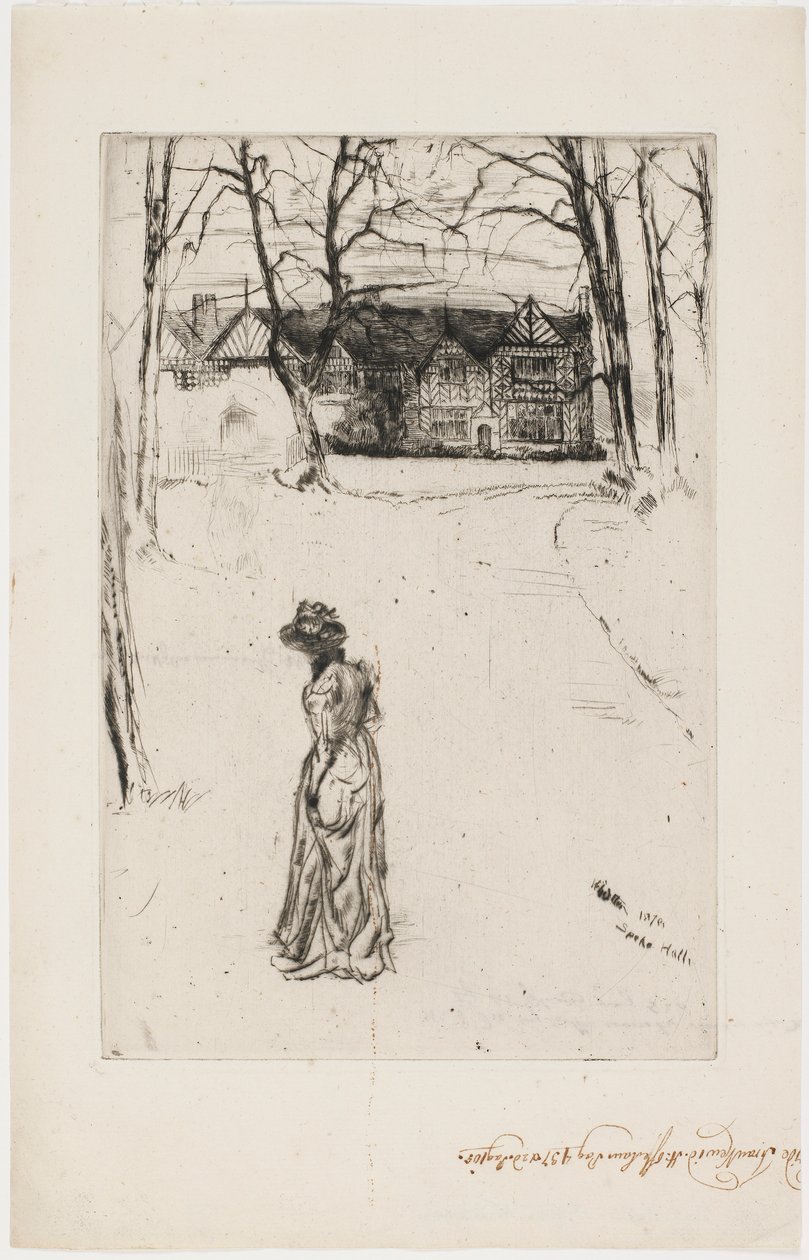 Speke Hall: A Avenida de James Abbott McNeill Whistler