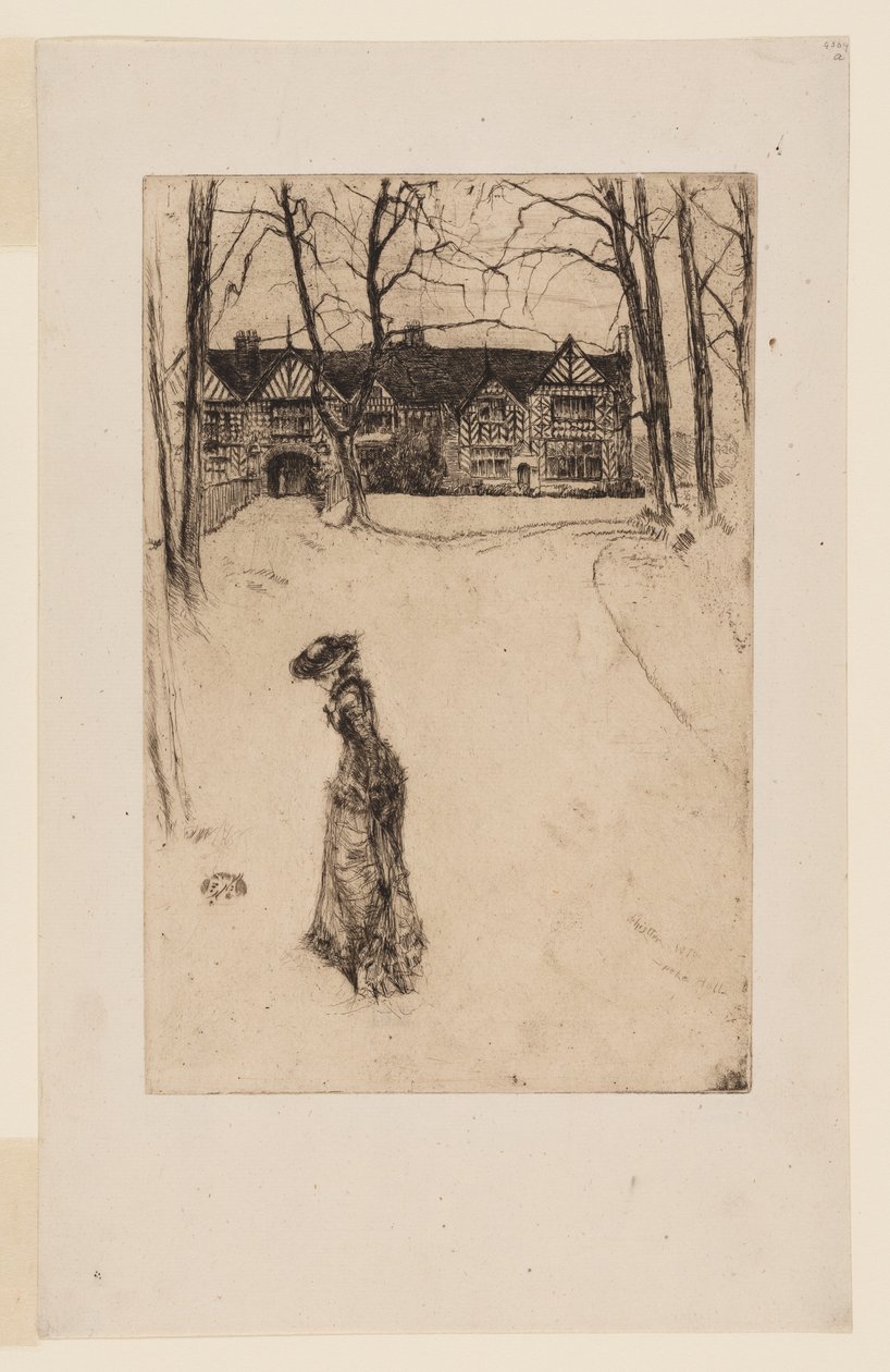 Speke Hall: A Avenida de James Abbott McNeill Whistler