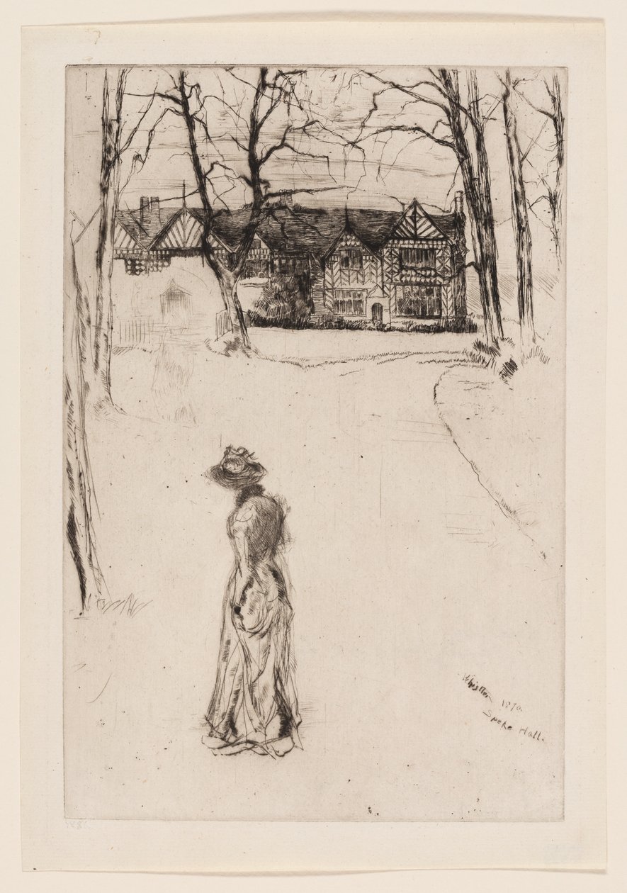 Speke Hall: A Avenida de James Abbott McNeill Whistler