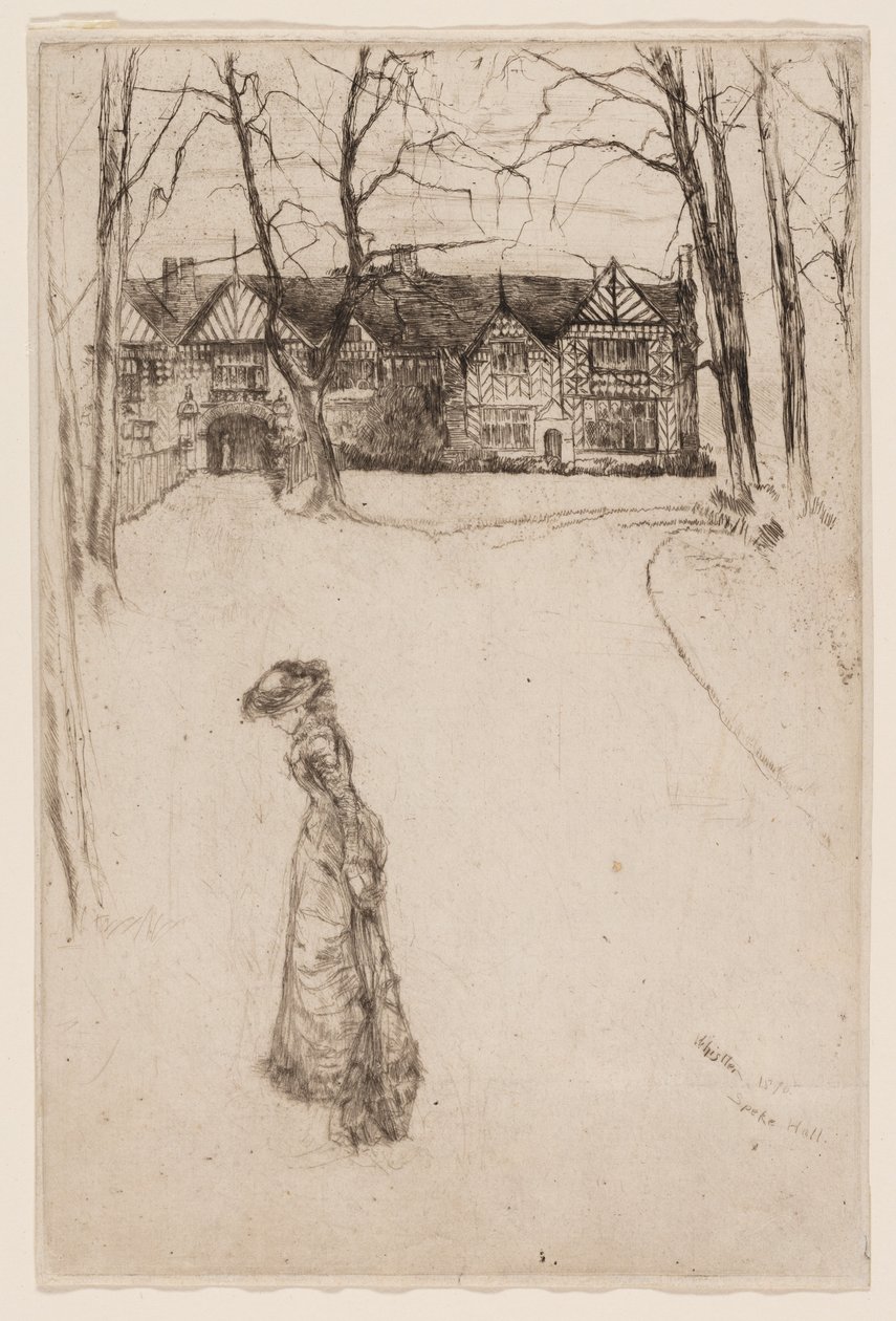 Speke Hall: A Avenida de James Abbott McNeill Whistler