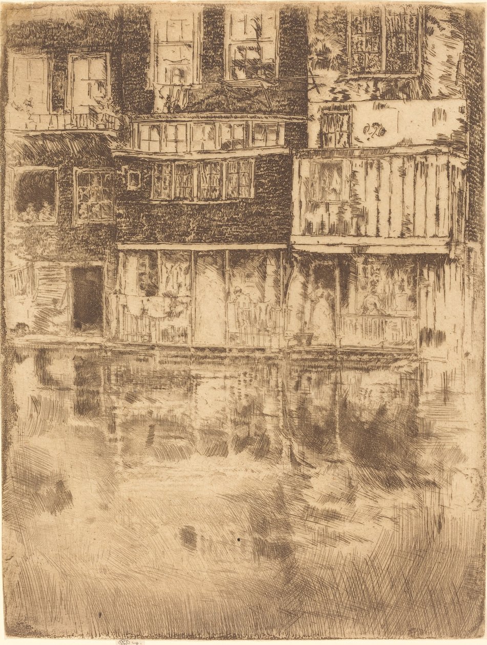 Square House, Amsterdã de James Abbott McNeill Whistler