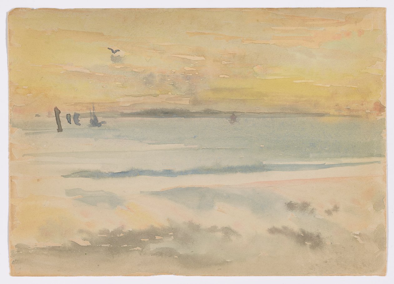 St. Ives: pôr do sol de James Abbott McNeill Whistler