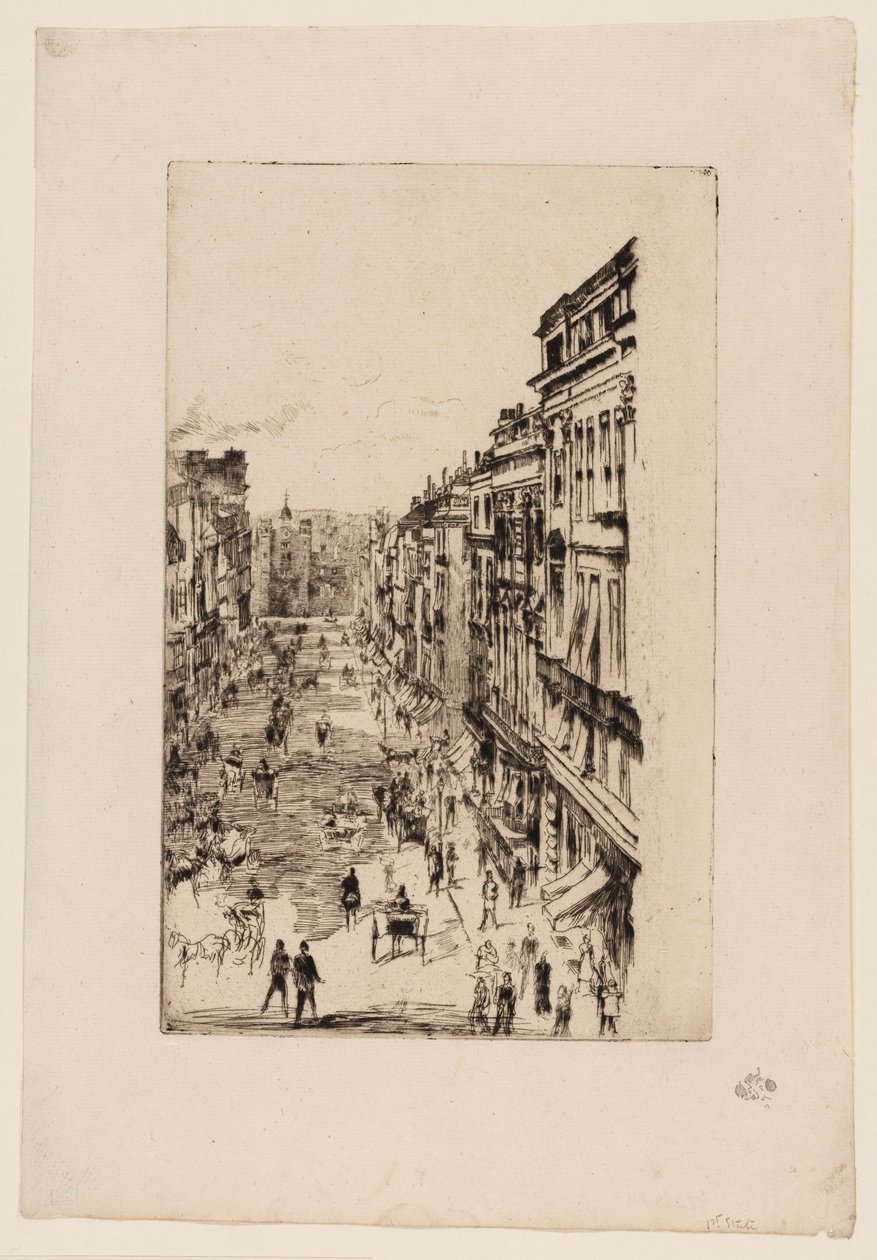 Rua St. James de James McNeill Whistler
