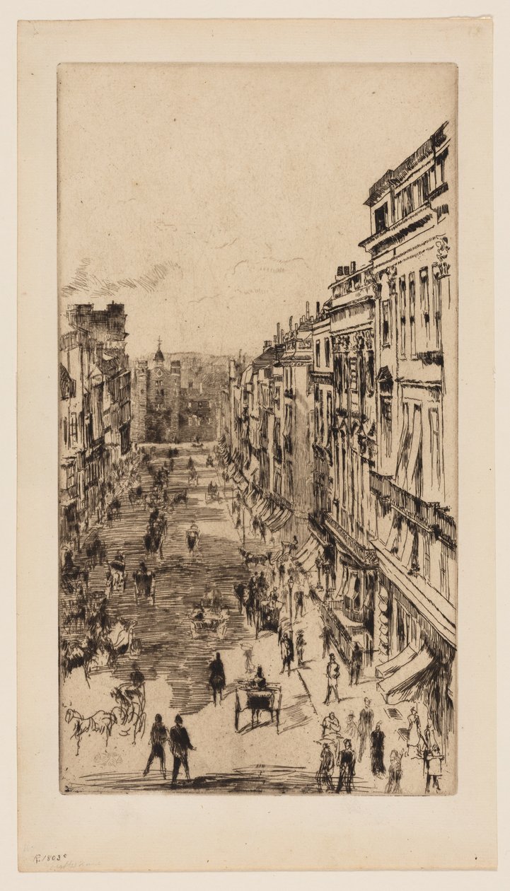 Rua St. James de James McNeill Whistler