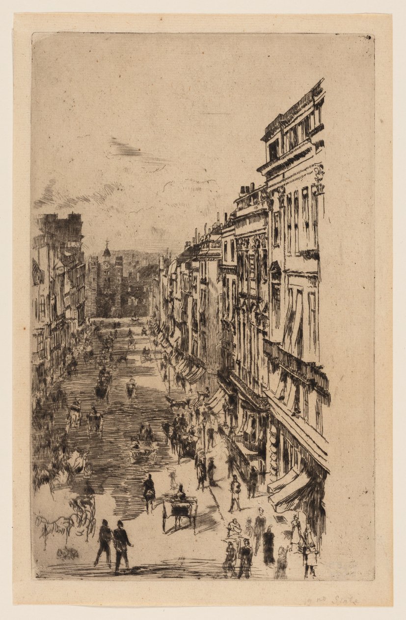 Rua St. James de James McNeill Whistler
