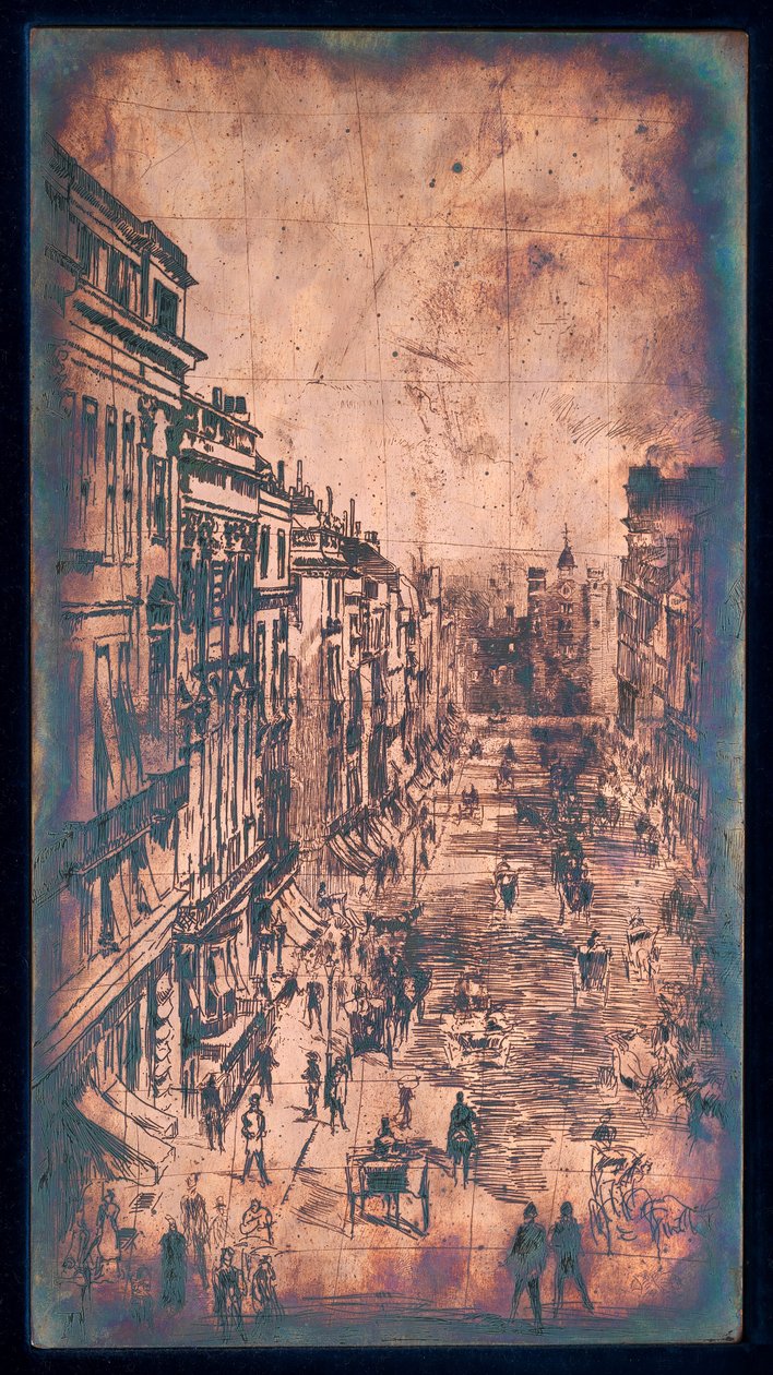 Rua de St. James de James McNeill Whistler