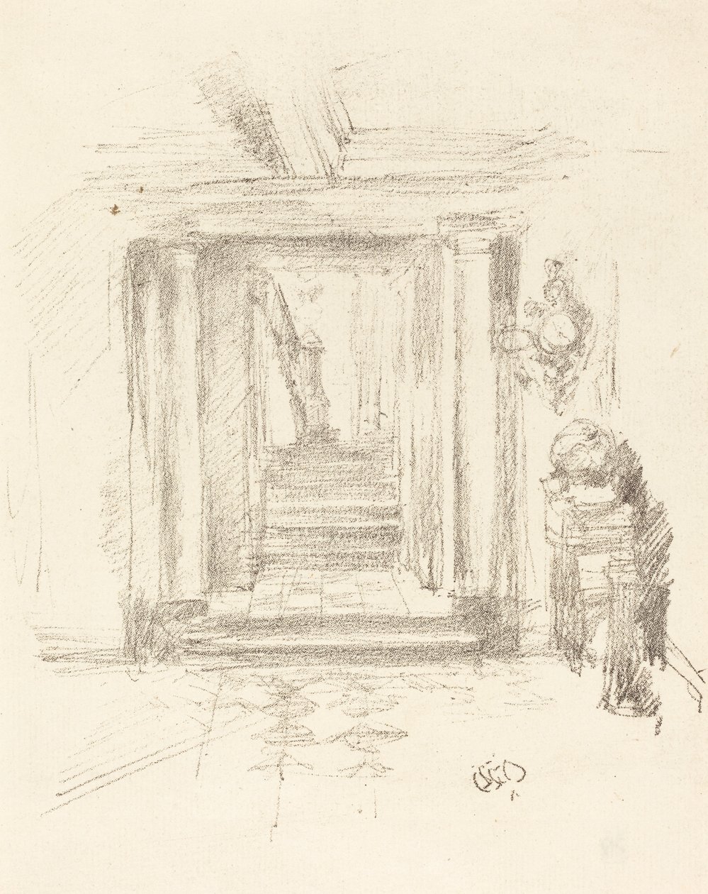Escadaria de James Abbott McNeill Whistler