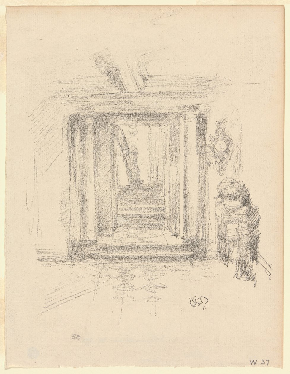 Escadaria de James Abbott McNeill Whistler