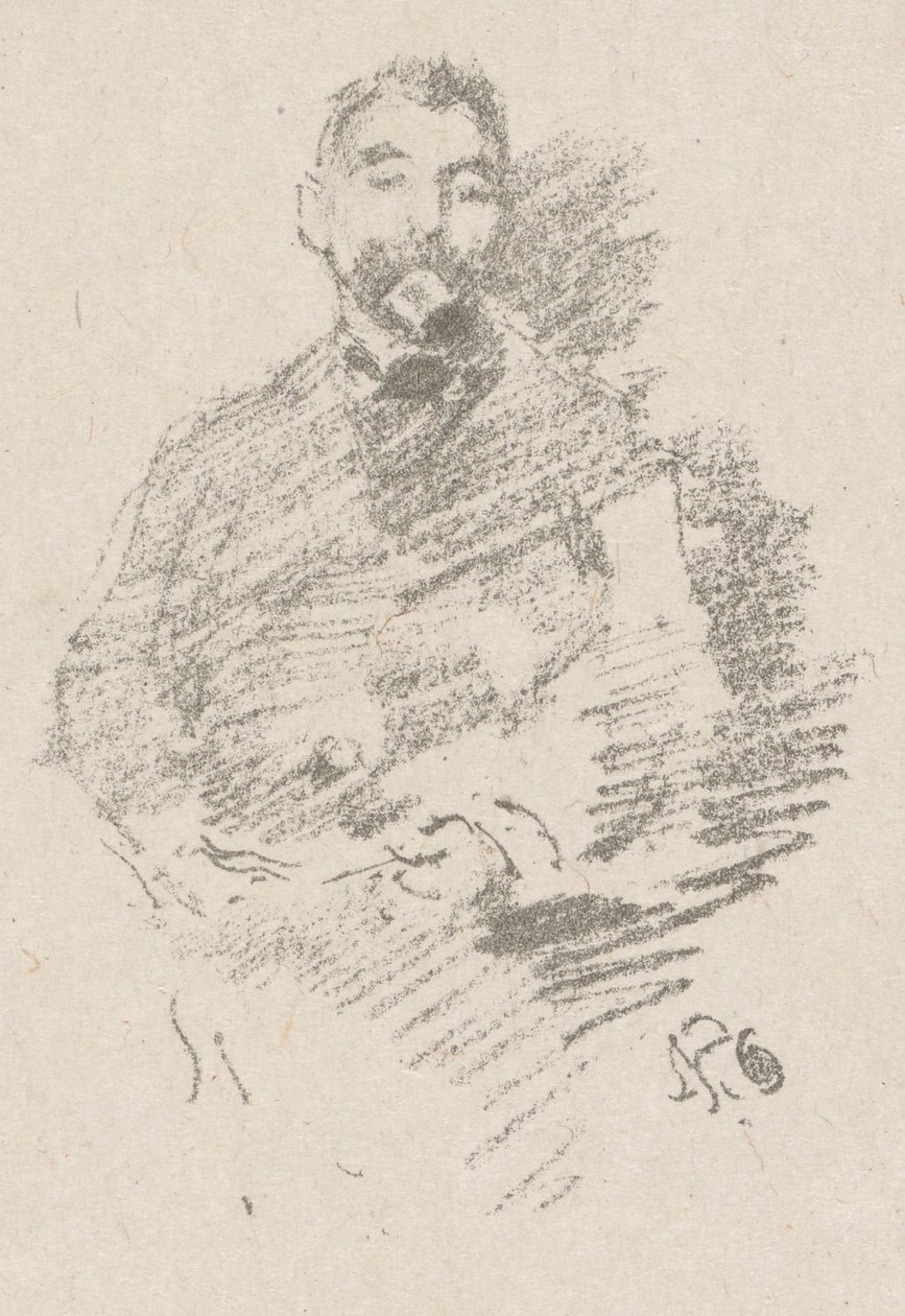 Stephane Mallarmé de James McNeill Whistler