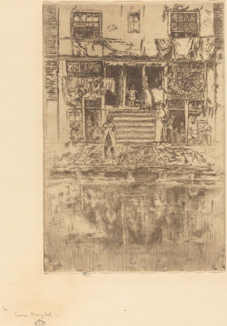 Passos, Amsterdã de James Abbott McNeill Whistler