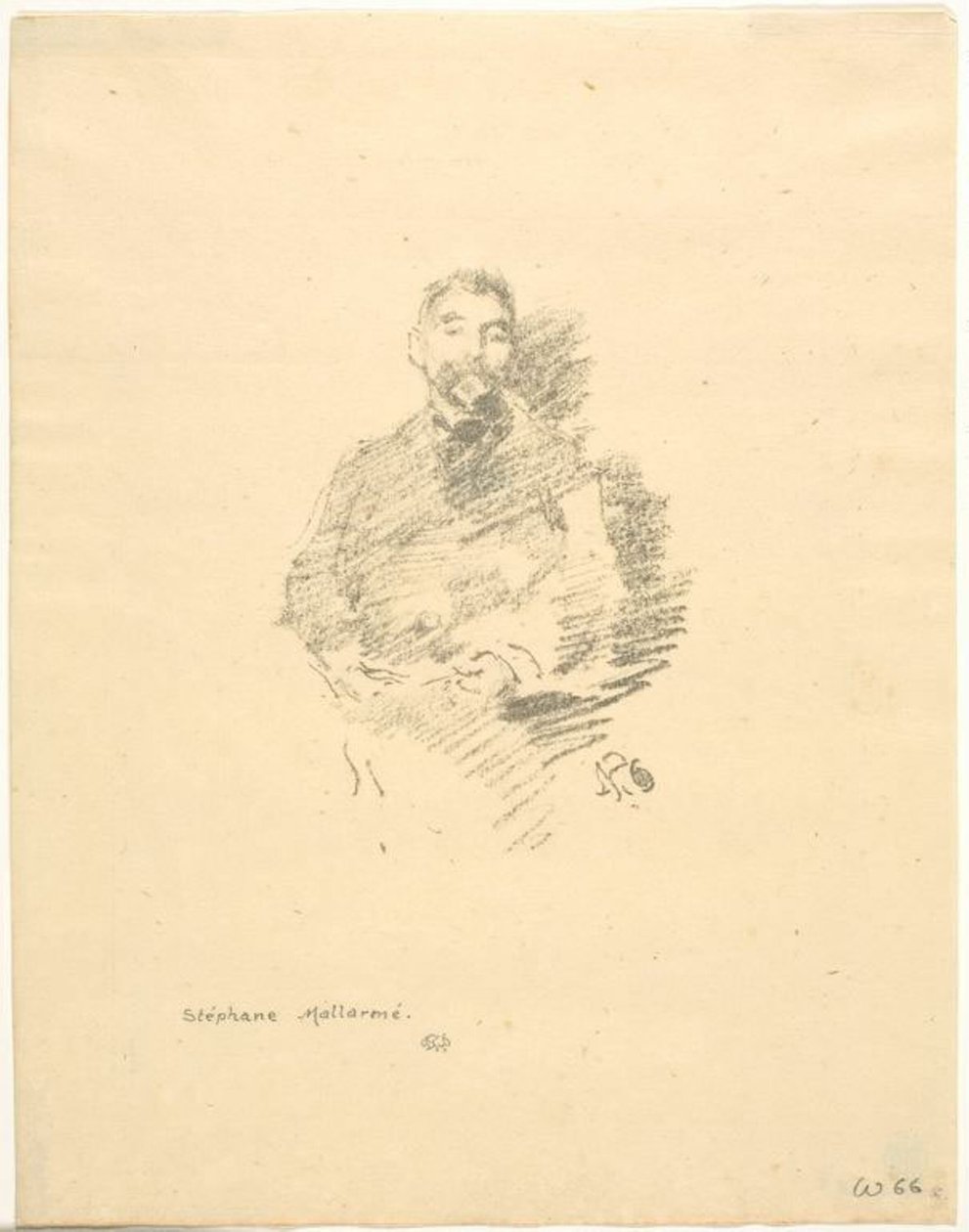 Stephane Mallarmé de James Abbott McNeill Whistler