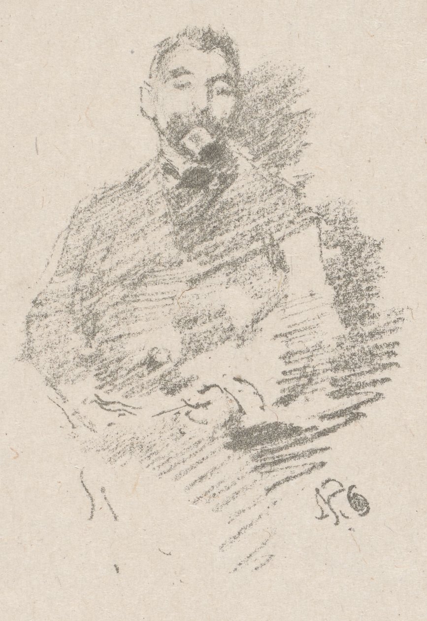 Stephane Mallarmé de James Abbott McNeill Whistler