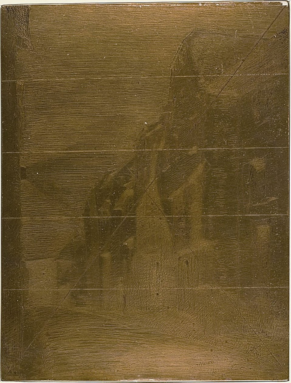 Rua em Saverne de James Abbott McNeill Whistler