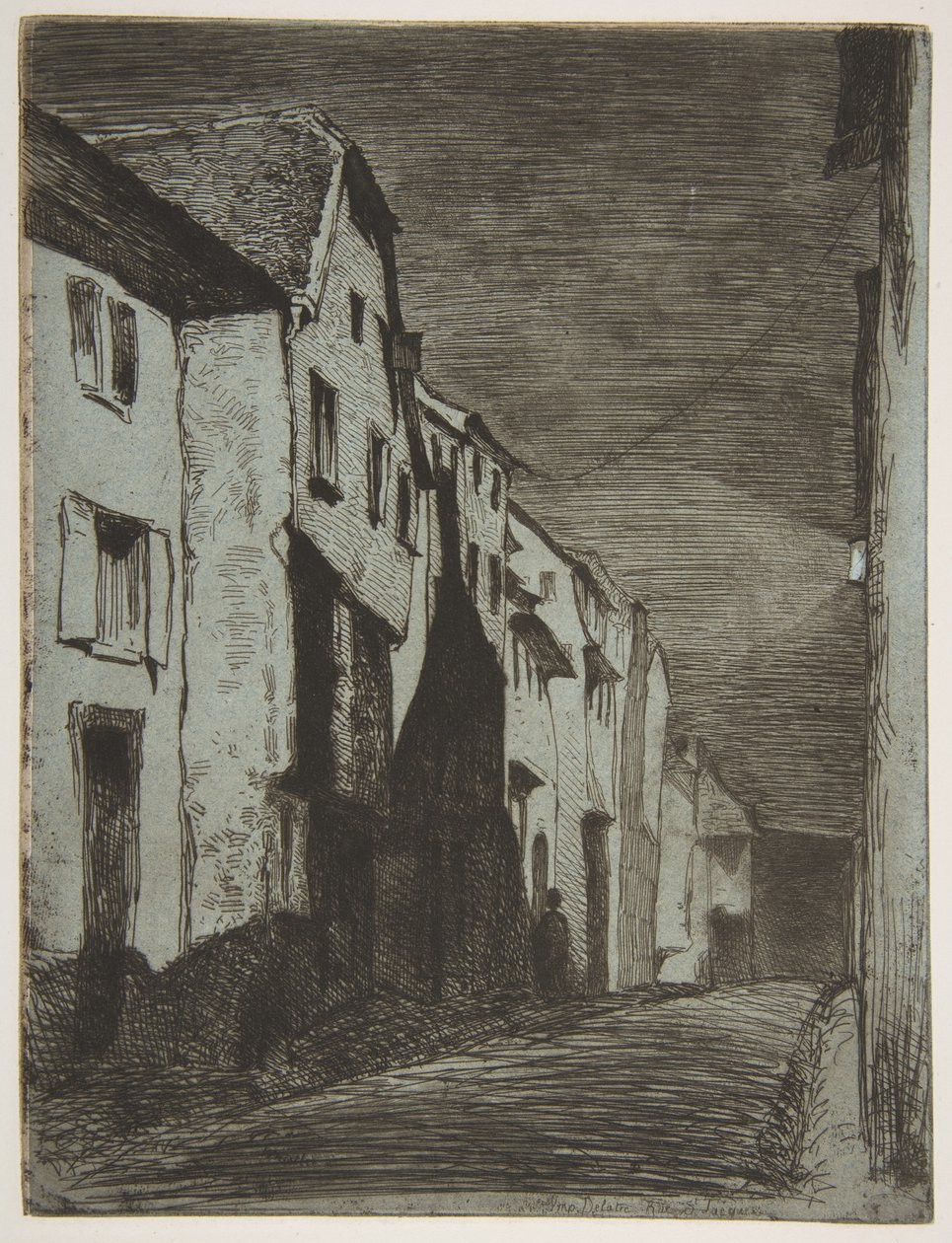 Rua em Saverne de James McNeill Whistler