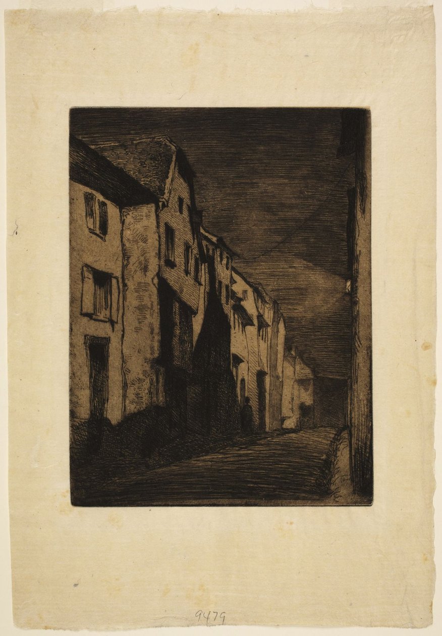 Rua em Saverne de James McNeill Whistler