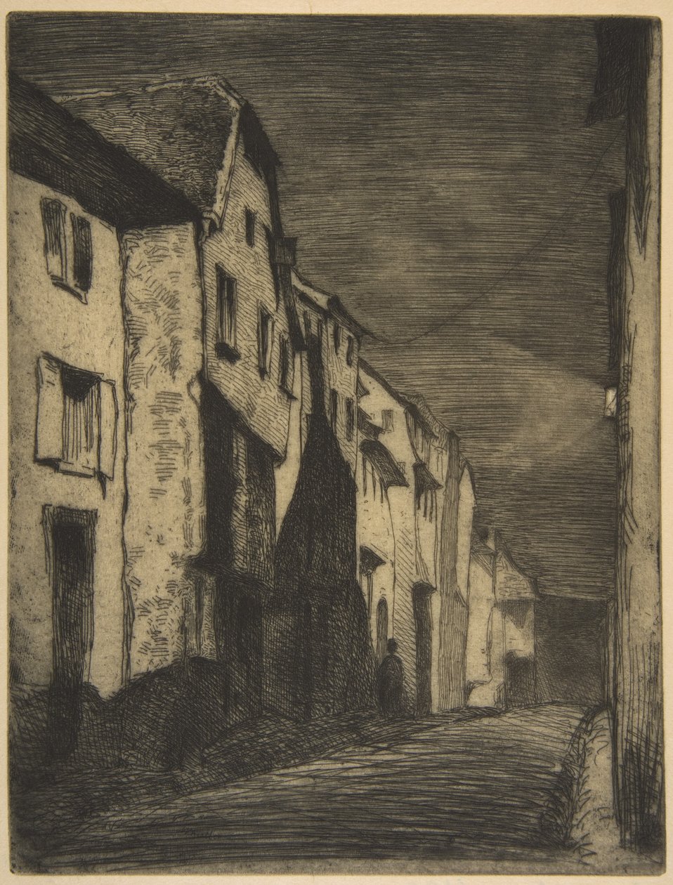 Rua em Saverne de James McNeill Whistler